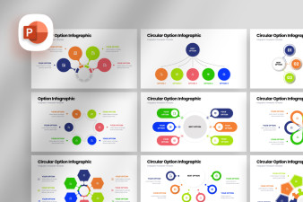 Circular Option Infographic - Presentation Template